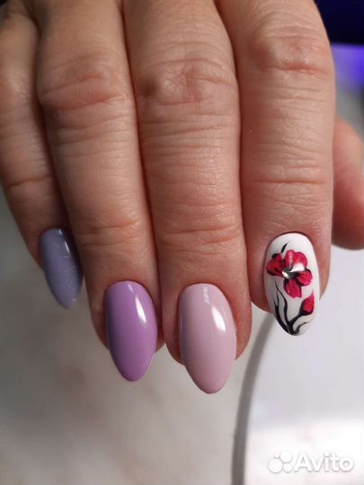 Маникюр с гель-лаком