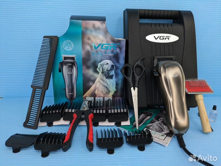 Машинка для стрижки животных Vgr премиум