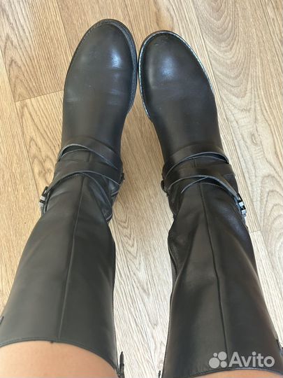 Сапоги демисезонные ecco