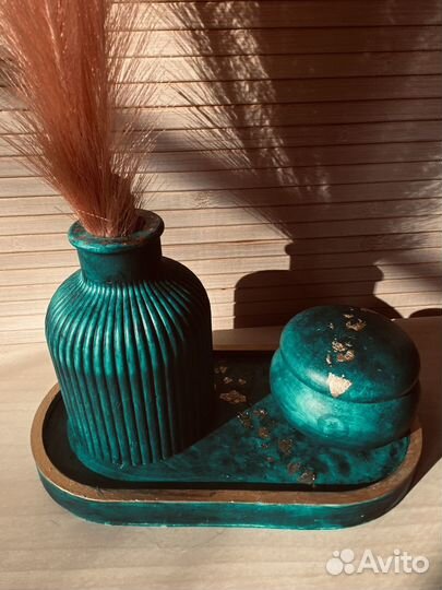 Ваза, поднос, шкатулка, подставка под телефон