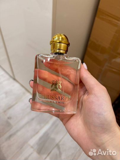 Туалетная вода trussardi delicate rose