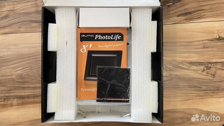 Цифровая фоторамка новая черная 8