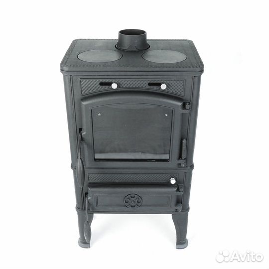 Печь-камин Gucha lava с плитой