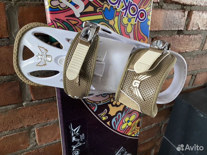 Комплект: сноуборд, крепления, ботинки