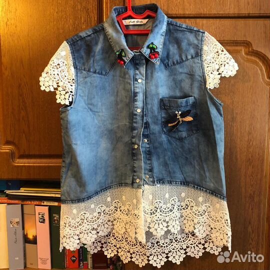 Рубашка, жилетка