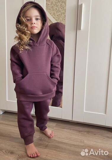 Костюм футер 3-х нитка с начёсом, хлопок премиум