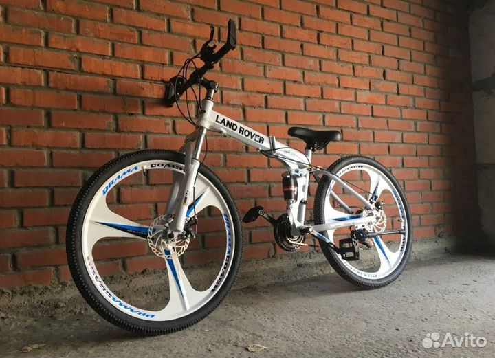 Велосипед на литых дисках