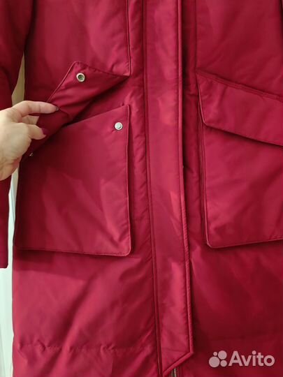 Пуховик зимний женский 42 44 пух перо