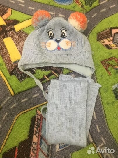 Шапочка+шарфик