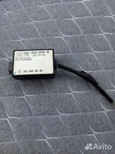 Блок иммобилайзера ML W163