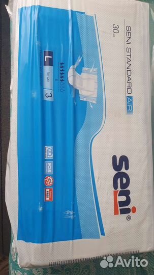 Памперсы для взрослых seni 3