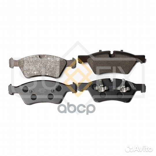 Дисковые тормозные колодки перед прав/лев S