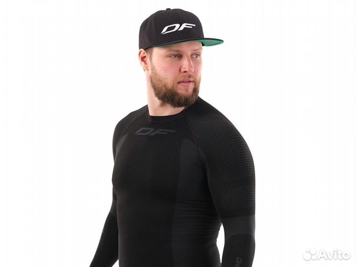 Бейсболка Modern Classic DF Black-Green-White