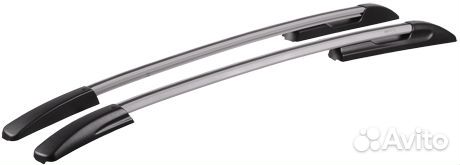 Рейлинги на крышу Mazda CX-5 II, серебристые