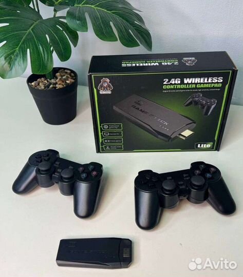 Игровая приставка гейм стик game stick прошитые