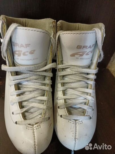 Профессиональные фигурные коньки Graf Ace, 30 р