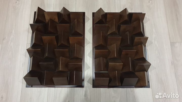 Акустические диффузоры пирамиды