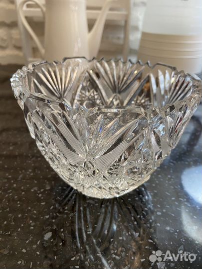 Ваза хрустальная СССР