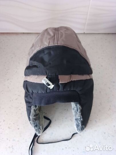 Шапка ушанка зимняя для мальчика