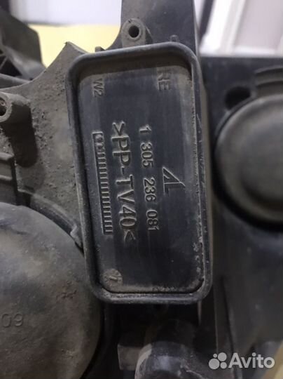 Фара правая опель зафира В