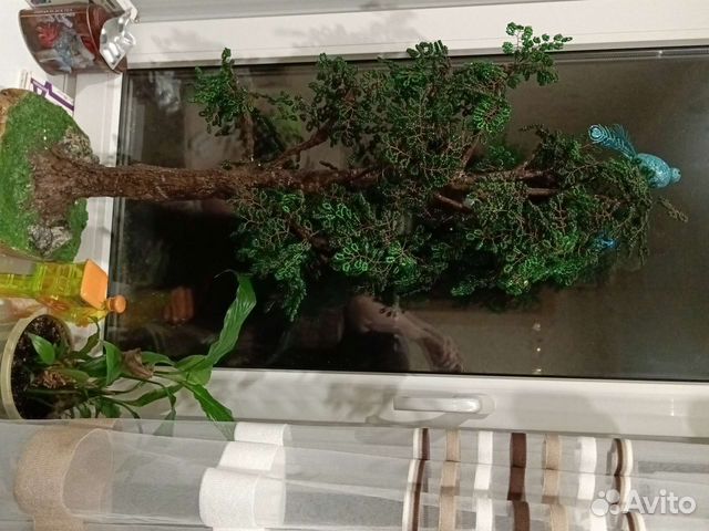 Деревья из бисера