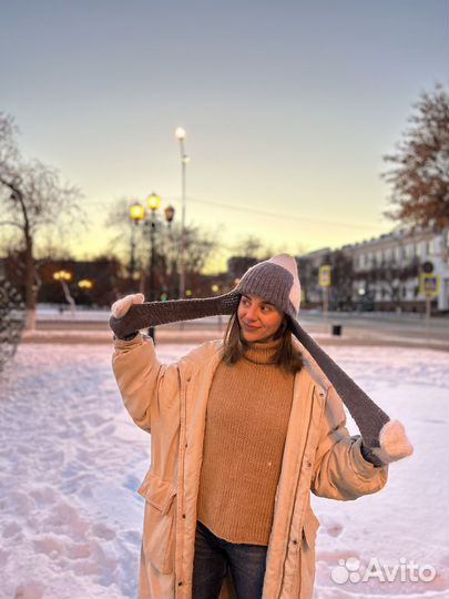 Комплект шапка и шарф