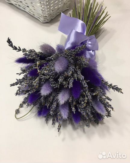Букет с лавандой