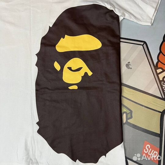 Футболка bape Giant Ape Head Tee