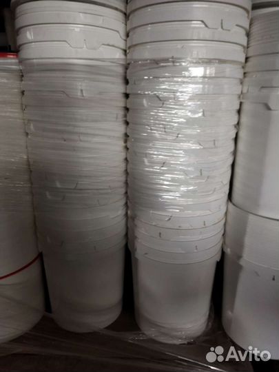 Ведра пластиковые 20 литров, бу