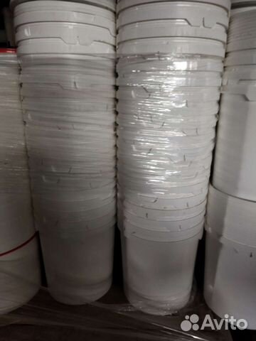 Ведра пластиковые 20 литров, бу