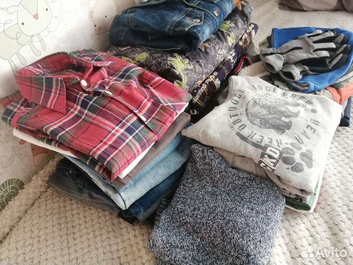 Детская одежда пакетом для мальчиков. Лот. Куртки