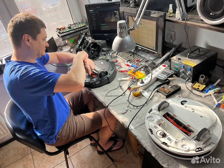 Ремонт роботов пылесосов. Ремонт пылесоса