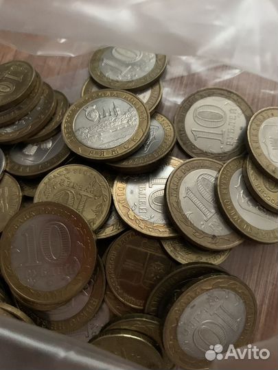 Монеты 10 руб дгр, гвс