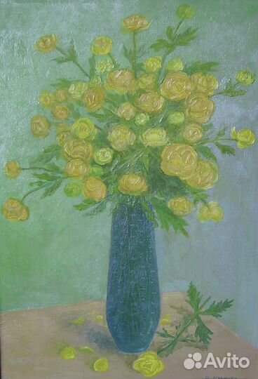 Коллекция картин маслом на картоне и холсте