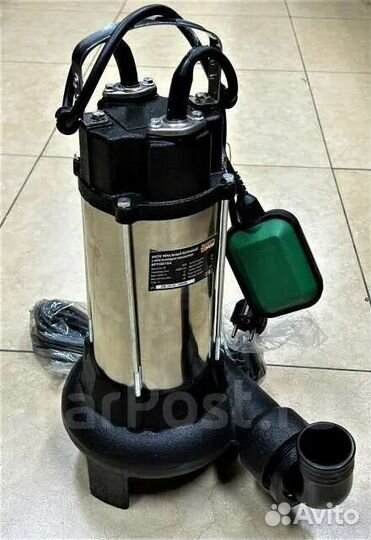 Насос погружной фекальный с ножом
