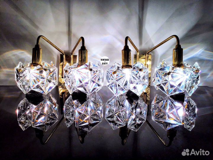 Настенный светильник бра 2 штуки СССР 70-е гг