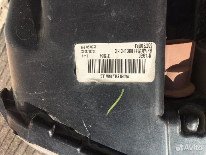 Фары передние Jeep Grand Cherokee 2010-2012