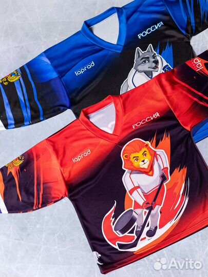 Хоккейный свитер детский лев