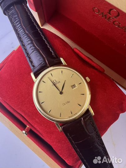 Omega DE Ville 32mm Yellow Gold