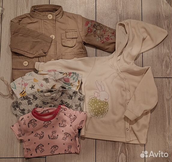 Одежда для девочки пакетом 74 размер