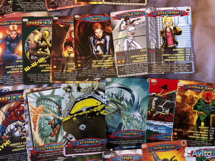 Карточки человек-паук