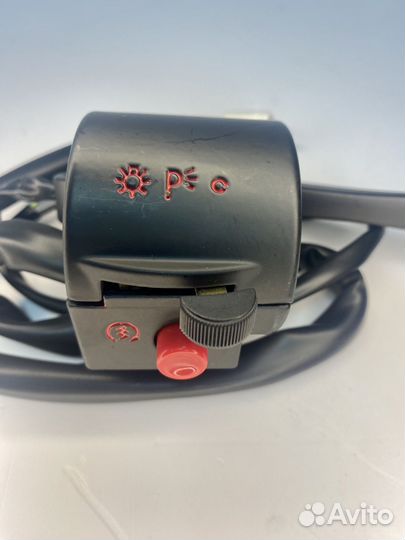 Правый блок (пульт) руля мопед