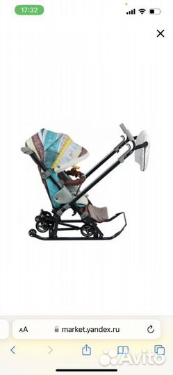 Санки коляска ника 7 3