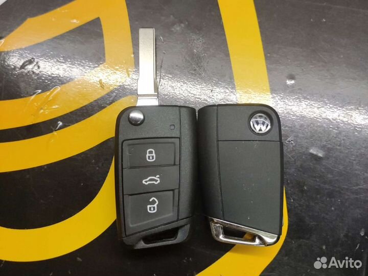 Корпус ключа Volkswagen golf 7