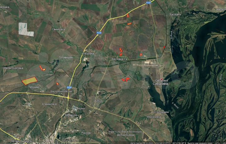 Участок 2108,23 га (СНТ, ДНП)