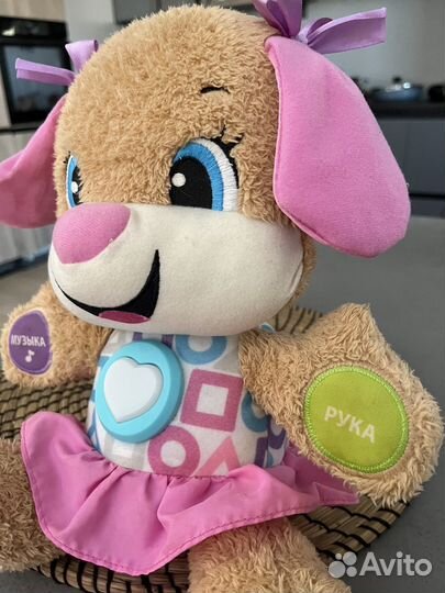 Игрушка Сестричка ученого щенка от Fisher Price