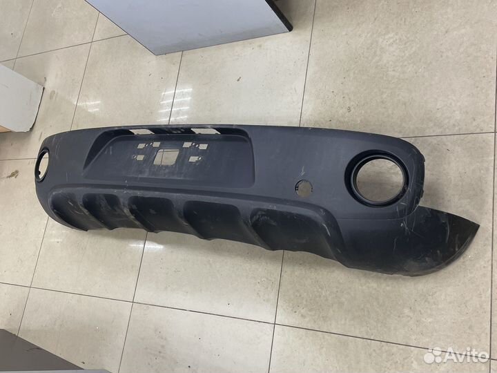 Юбка бампера задняя Kia Soul