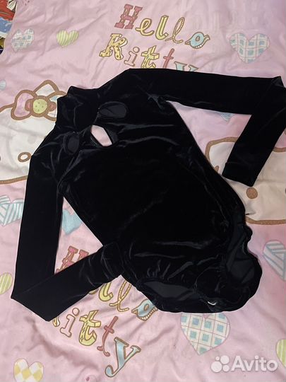 Купальник бархатный для хореографии,балета,танцев