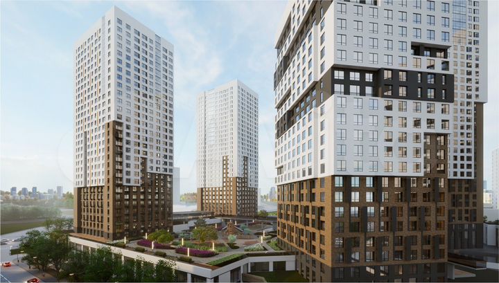 2-к. квартира, 56 м², 15/32 эт.