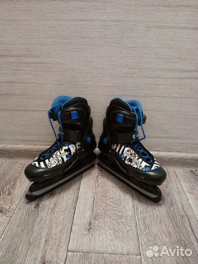 Коньки детские раздвижные 34 37